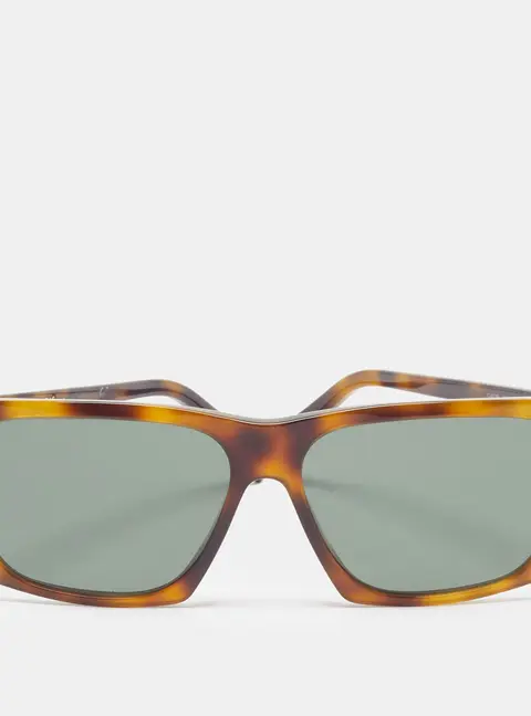 Celine Havana/Green CL40139I Rectangle Sunglasses