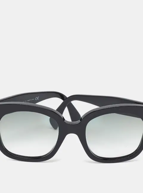 Celine Black Gradient CL4002UN 3 Dots Butterfly Sunglasses