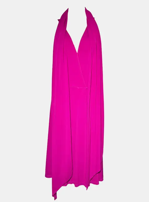 Celine Purple Sleeveless Dress Size M