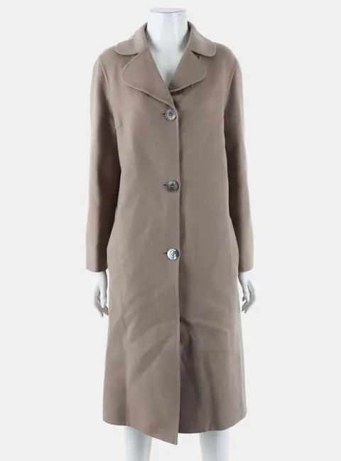 Celine cashmere brown coat 36