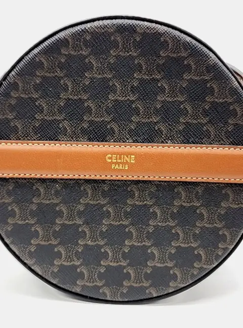 Celine Triumph Round Mini Crossbody Bag
