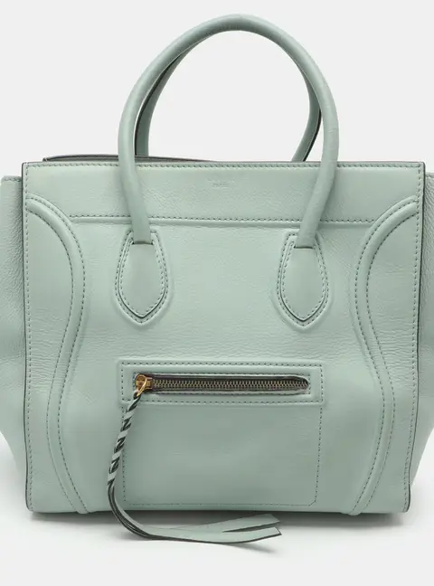 Celine Phantom Luggage Medium Glacier Leather Tote