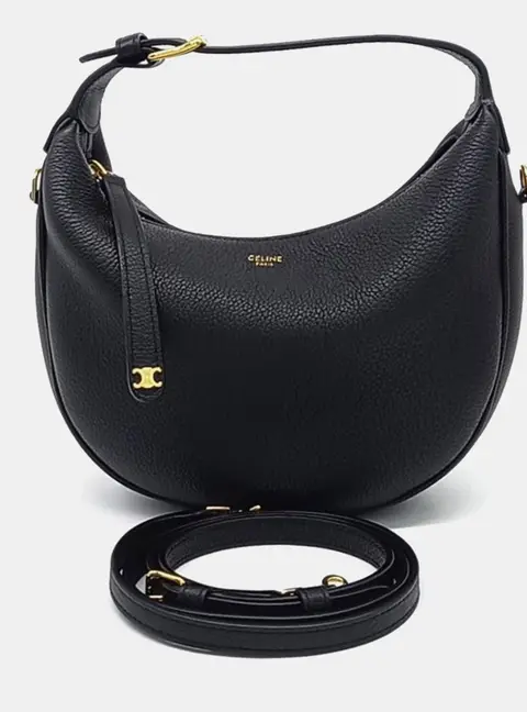 Celine Teen Lulu Black Leather Bag