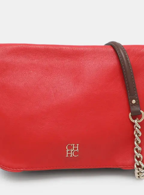 CH Carolina Herrera Multicolor Leather Flap bag