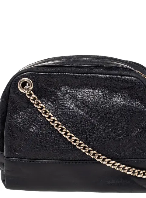 CH Carolina Herrera Black Leather Sling bag