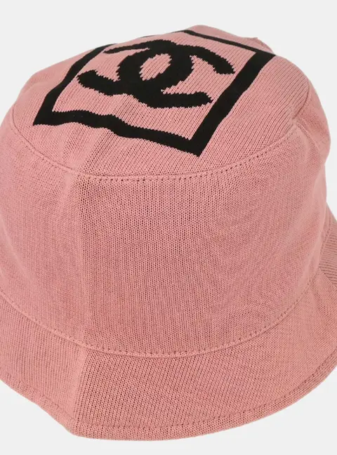 Chanel Sport Line Hat Pink #M Small