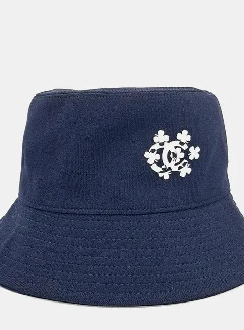Chanel Navy Blue Cotton Bucket Hat