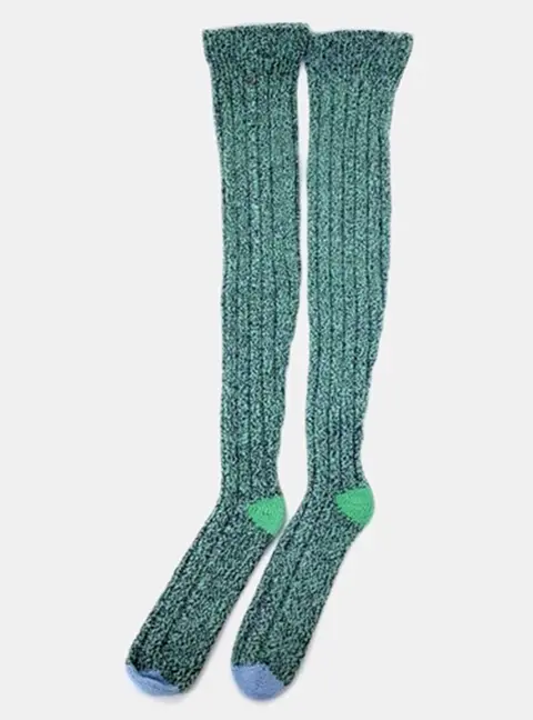 Chanel Cashmere  knee socks