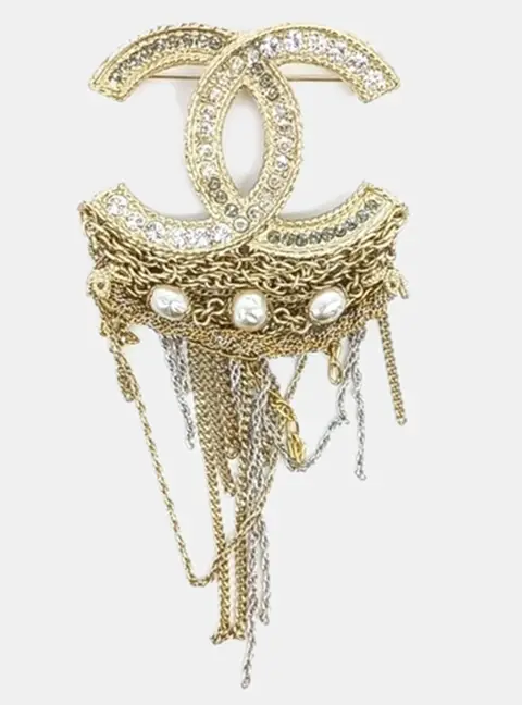 Chanel Metal brooch
