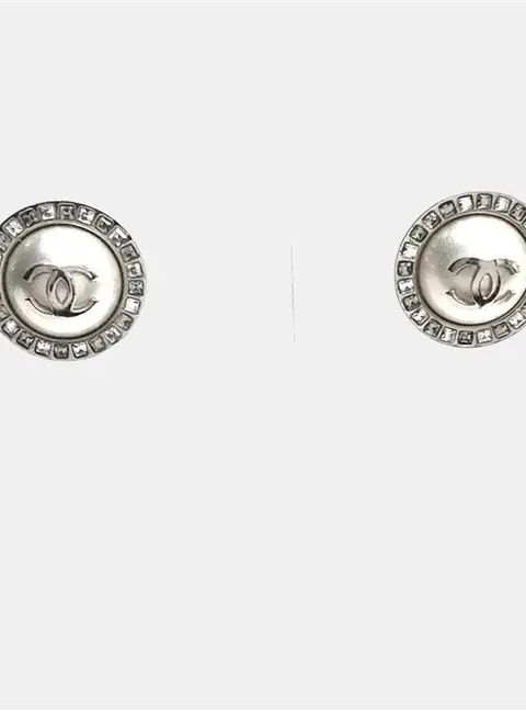 Chanel metal earrings
