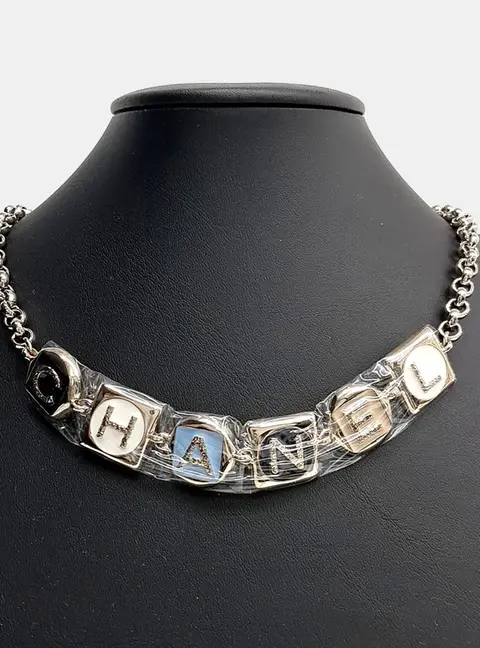 Chanel Gold/Multicolor Necklace