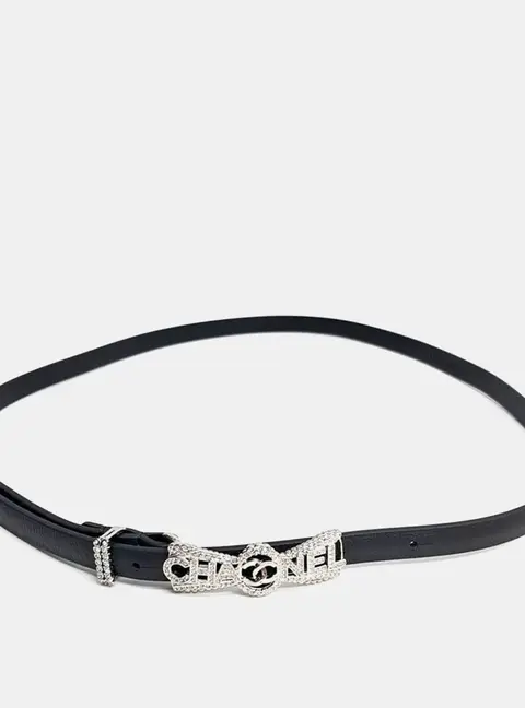 Chanel Ribbon Logo Belt AA8576