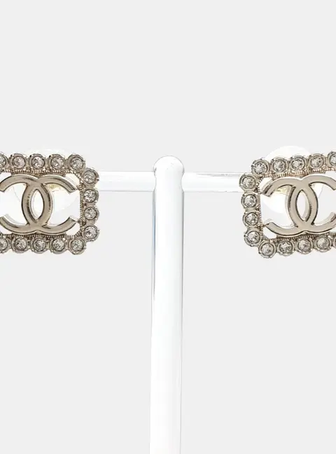 Chanel Gold Tone Earrings