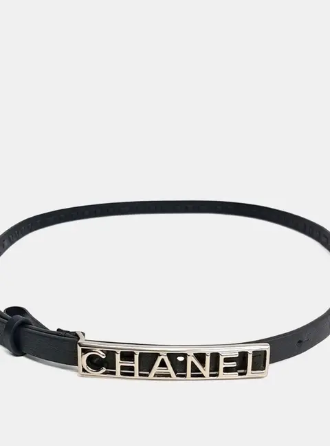 Chanel Chain-Decorated Belt