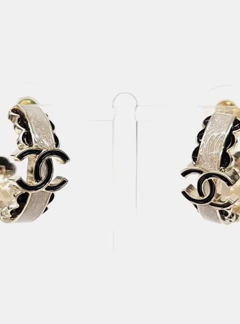 Chanel Hoop Earrings