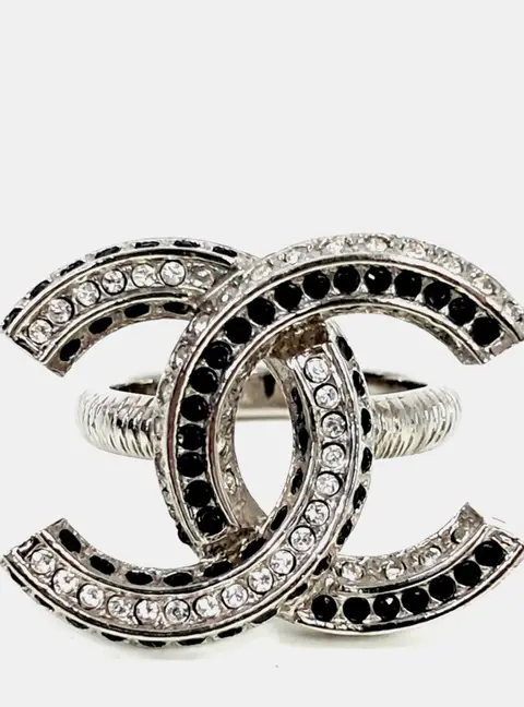 Chanel Metal logo ring