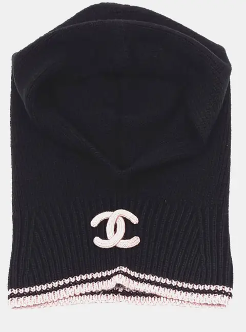 Chanel Black/Pink Balaclava