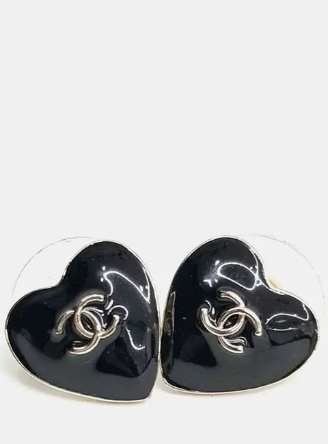Chanel metal earrings