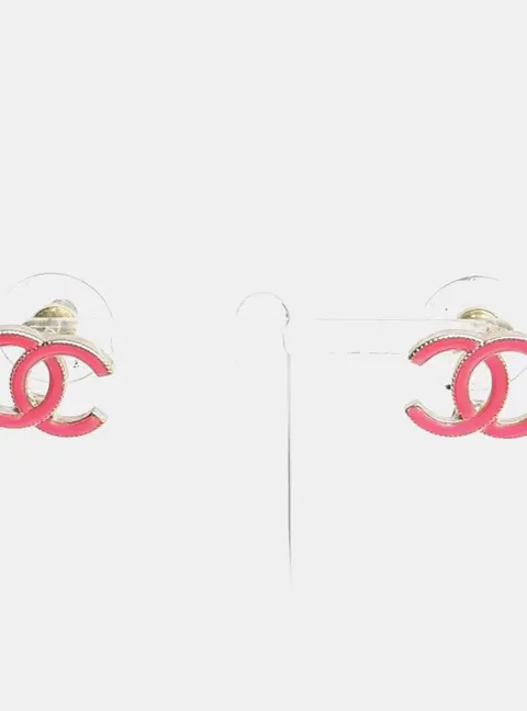 Chanel CC logo Earrings