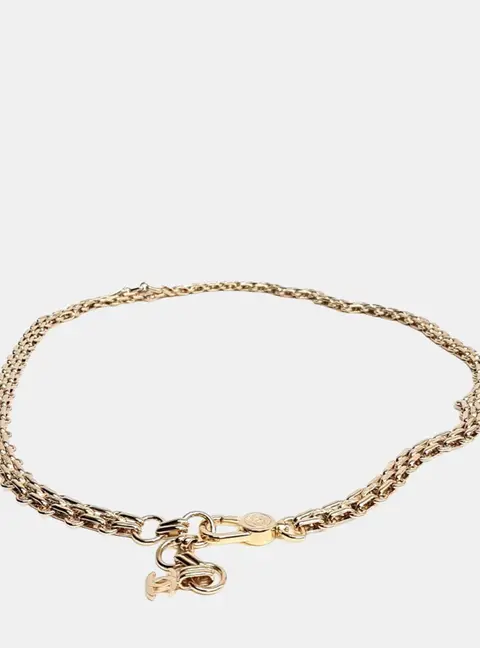 Chanel Gold Tone Chain Belt