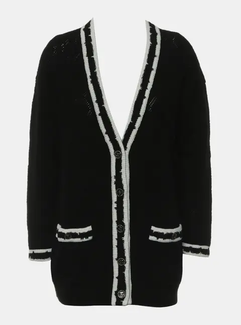 Chanel Cashmere Blend Knitted Cardigan