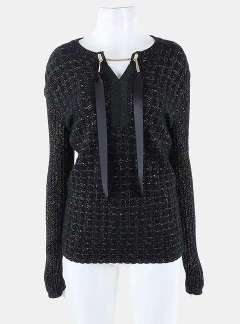 Chanel long-sleeved knit