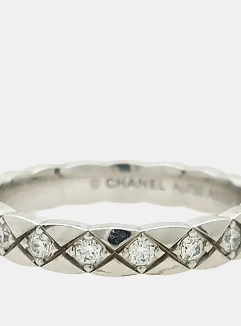 Chanel Diamond Coco Crush Ring (Mini)