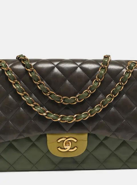 Chanel Classic Double Flap Large Multicolor Leather Flap bag