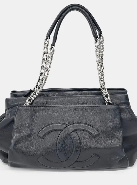 Chanel Black Caviar Shoulder Bag