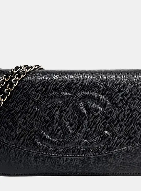 Chanel Caviar Timeless WOC Mini Crossbody Bag
