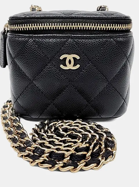 Chanel Caviar Vanity Mini Crossbody Bag