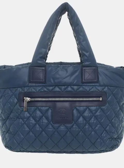 Chanel Coco Cocoon Quilted Nylon Tote Bag