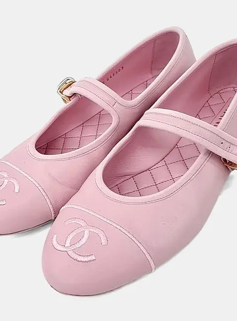 Chanel Mary Jane Flat Shoes