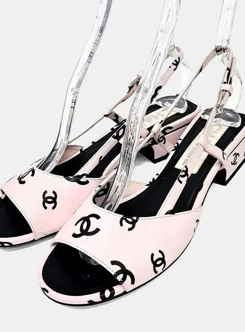 Chanel Icon Coco Beach Sligback Sandals