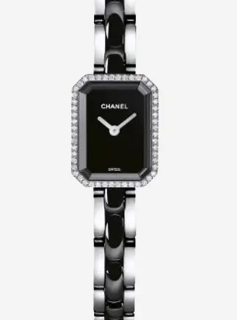 Chanel Premiere H2163 Quartz Black Stainless Steel Women&rsquo;s Wristwatch 15 mm