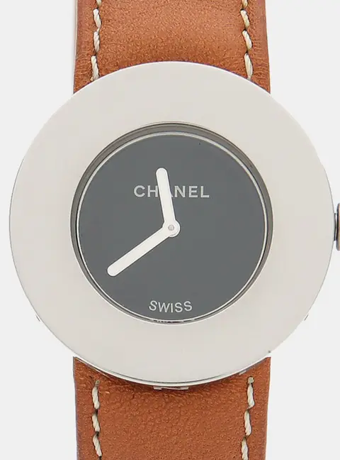 Chanel La Ronde Quartz Black Stainless Steel Women's Wristwatch 29 mm
