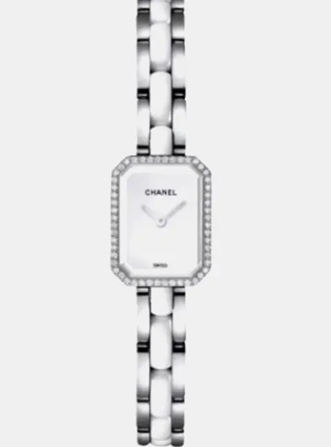 Chanel Premiere H2132 Quartz Ceramic Stainless Steel Women Wristwatch  20 mm