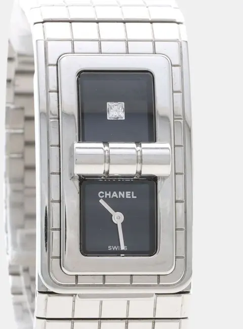 Chanel Code Coco H5144 Black Stainless Steel Quartz Women Wristwatch 38mm