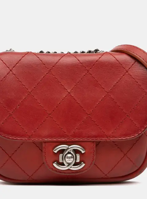Chanel Paris Dallas Goatskin Leather Shoulder Bag