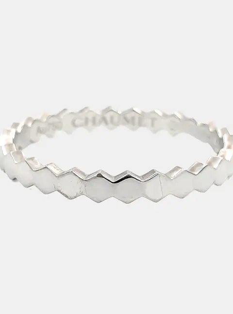 Chaumet 18k White Gold Be My Love Ring EU 55