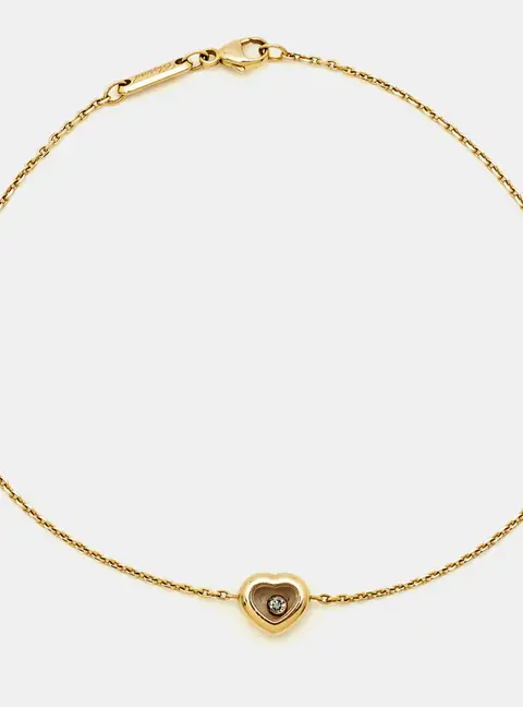 Chopard Happy Diamonds Icon 18k Yellow Gold Bracelet