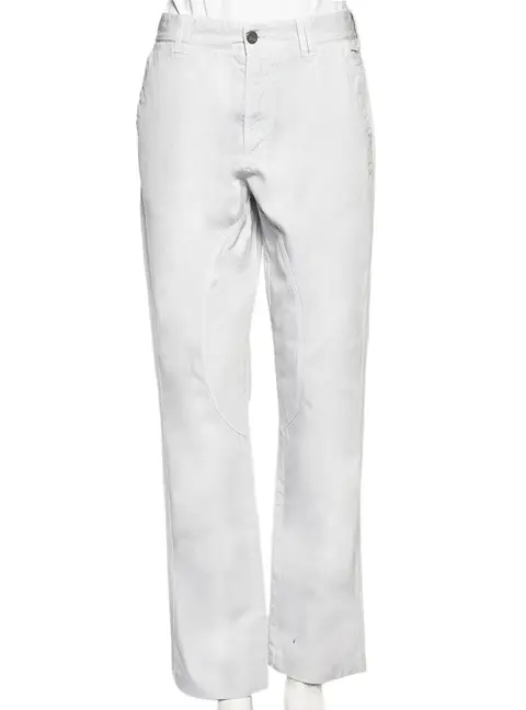 Class by Roberto Cavalli Pale Lilac Denim Biker Jeans L