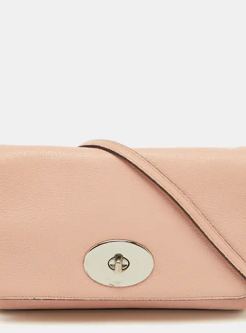 Coach Crosstown Medium Pink Leather Shoulder Bags