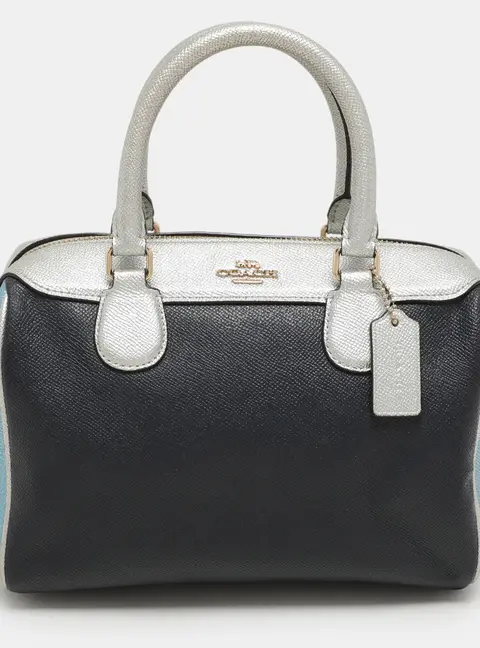 Coach Multicolor Leather Mini Bennett Satchel