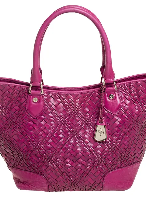 Cole Haan Majenta Woven Leather Tote