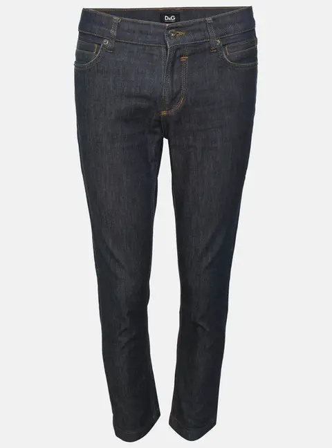 D&G Blue Stretch Denim Skinny Jeans XS