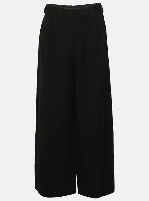 D&G Black Wool Culottes Pants S