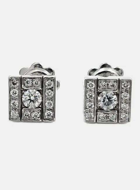 Damiani Diamond Belle &Eacute;poque Earrings