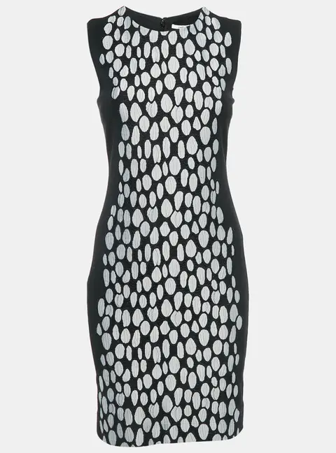 Diane Von Furstenberg Black Jersey Tilda Mini Dress S