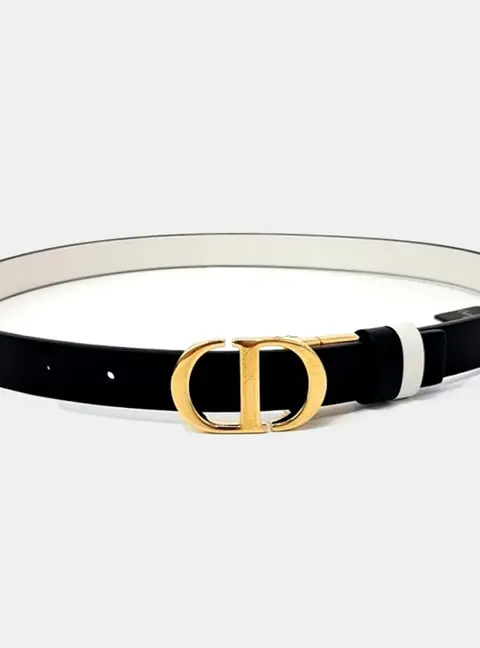 Dior Leather Reversible belt